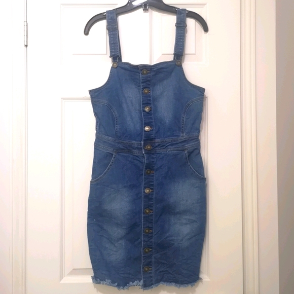 Basic denim dress - Picture 1 of 5